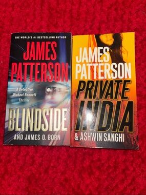 James Patterson 2-Book Bundle - Blindside & Private India